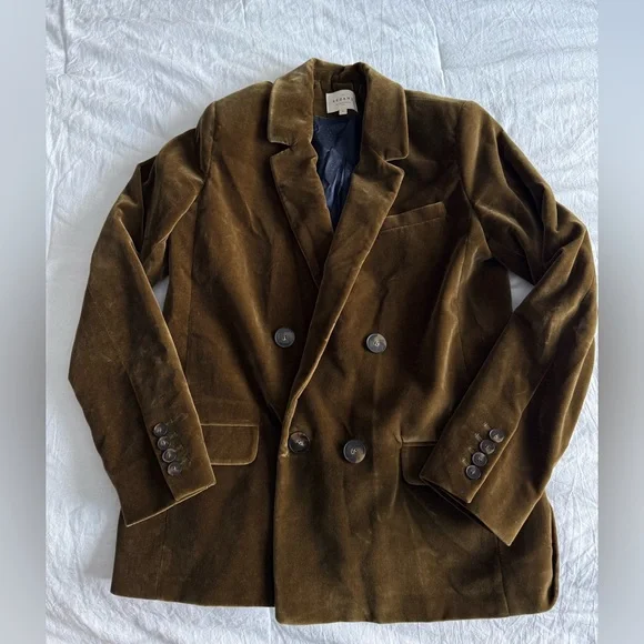 Sezane Olive Christie Jacket Size 36 - Picture 4 of 9
